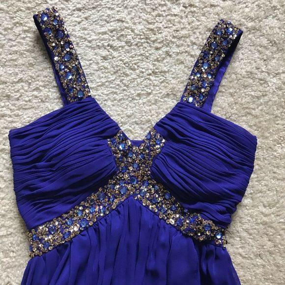 Sequin & Rhinestone Dress - Picture 2 of 8